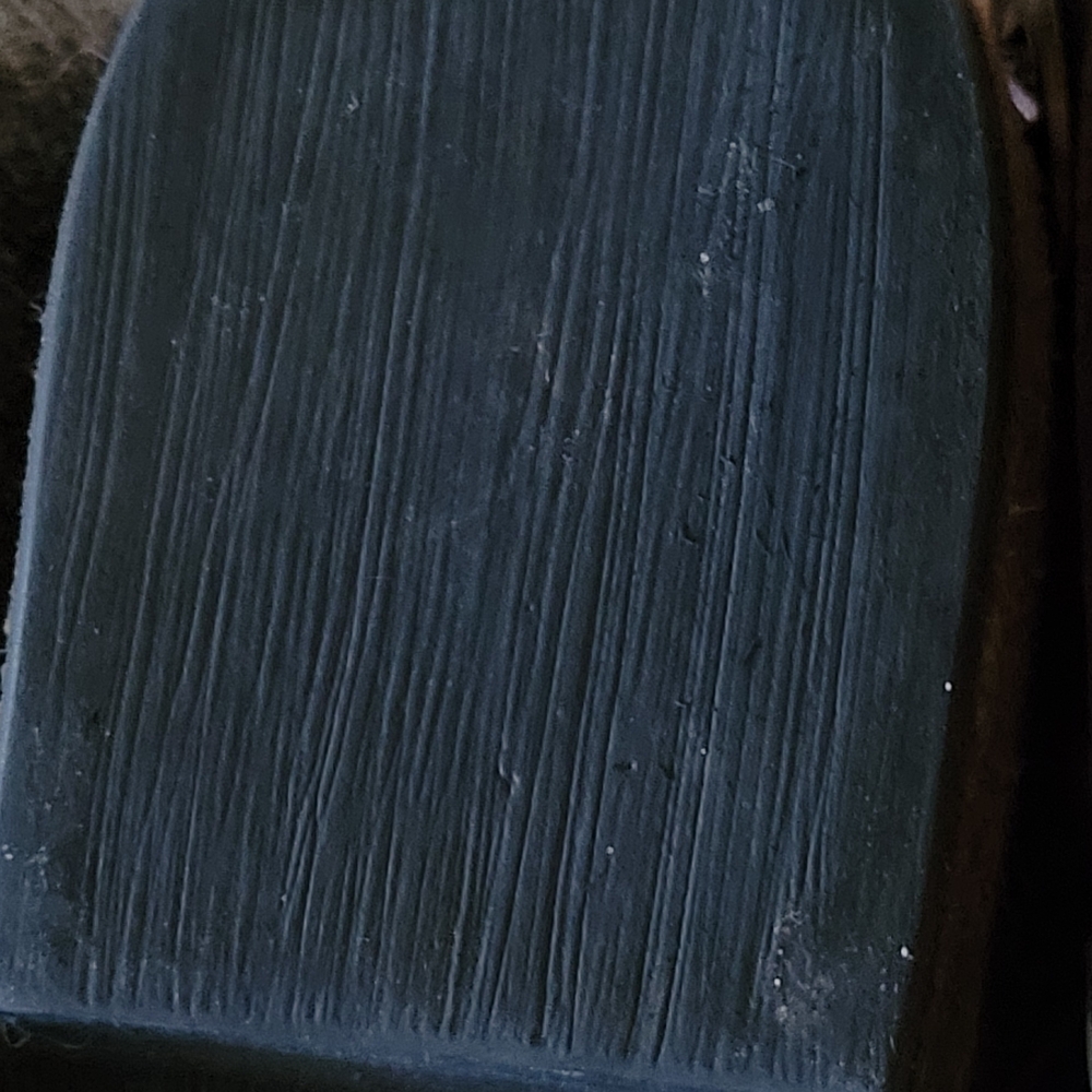 CHINESE LAUNDRY Black DISTRESSED Leather Boots with Silver Accents - Picture 7 of 9